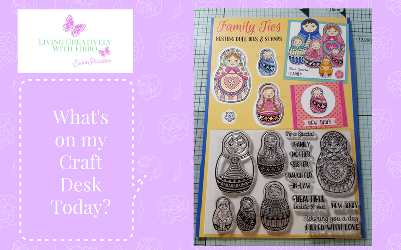 Living Creatively with Fibro | Family Ties on my Craft Desk