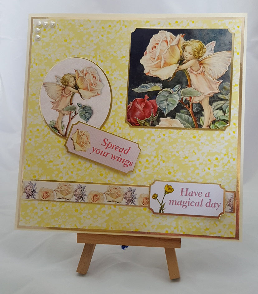 Flower Fairies Completed Card