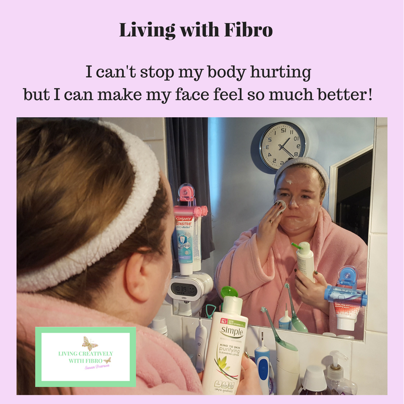 Living with Fibro I can make my skin feel better
