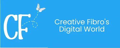 Creative Fibro's Digital World Title Logo